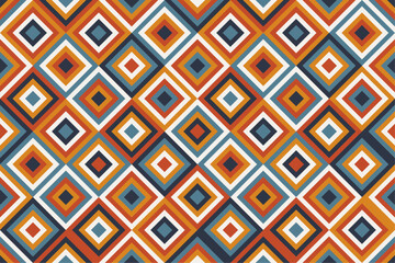 Geometric background in abstract diamond style. Vector diamonds are mosaiced and alternate.