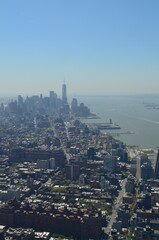 Widok na Manhattan z punktu widokowego Edge, Nowy Jork