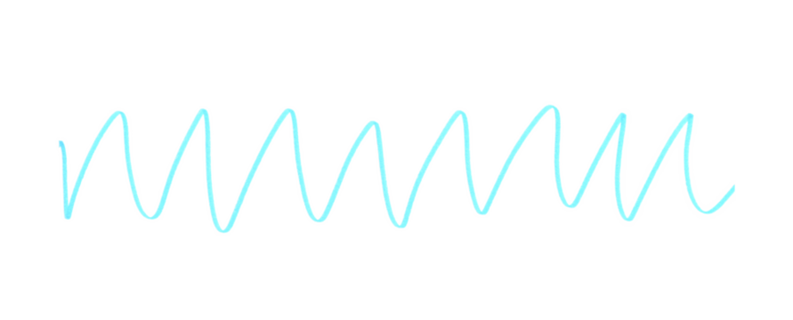 Blue pencil strip line stroke, line brush stroke in style on white background. abstract background.