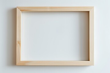 realistic photo frames on a white background