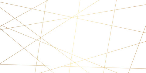 Obraz premium Abstract luxury seamless premium shiny golden random chaotic square and triangle lines on transparent background. Vector, illustration