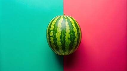 Minimalistic Colorful Watermelon. Perfect for: Summer events, fruit markets