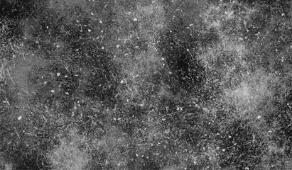 Black and white grunge background.