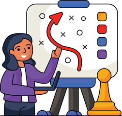 Vectors Business and Finance Flat illustrations Concept 