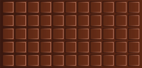 dark chocolate vector background design, template, advertising poster for promotion