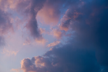 time lapse of clouds