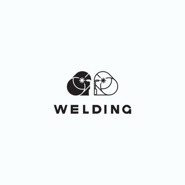 
illustration consisting of an image of a welded structure in the form of a symbol or logo