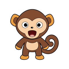 monkey vector,monkey icon vector illustration, monkey silhouette of a monkey isolated on a white background, eps, png, svg,monkey vector