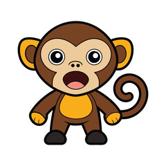 monkey vector,monkey icon vector illustration, monkey silhouette of a monkey isolated on a white background, eps, png, svg,monkey vector