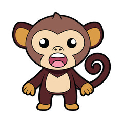 monkey vector,monkey icon vector illustration, monkey silhouette of a monkey isolated on a white background, eps, png, svg,monkey vector
