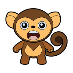 monkey vector,monkey icon vector illustration, monkey silhouette of a monkey isolated on a white background, eps, png, svg,monkey vector