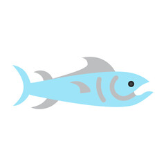 Tuna Vector Flat Icon Design