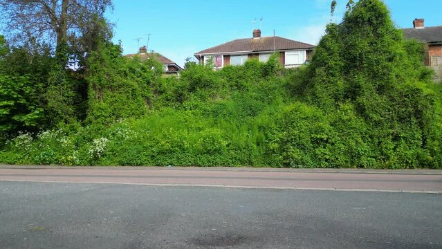 Aerial View of Strood Town of Rochester, Kent, England United Kingdom. April 20th, 2024