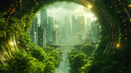 Obraz premium Digital Conference on the Future of Green Businesses: Science and Technology Driving Sustainable Economic Growth