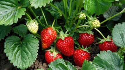 Image of a Strawberry Plant