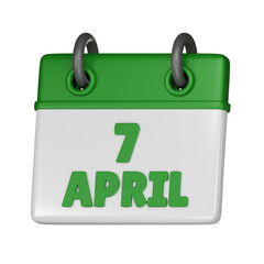 7 April