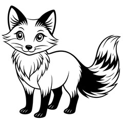 Obraz premium cartoon cat