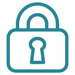 Lock Icon Element For Design
