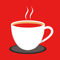       Coffee cup logo icon vector illustration.
