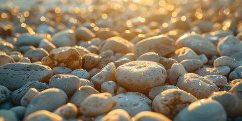 Obraz premium Backdrop of stones under the sunny sky. Concept Stone backdrop, Sunny weather, Outdoor photoshoot