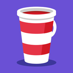       Coffee cup logo icon vector illustration.
