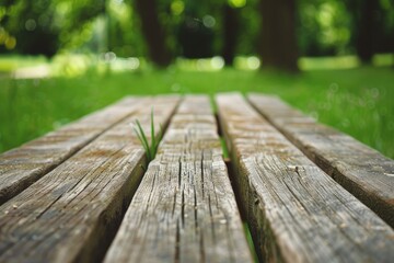 Fototapeta premium Gray board-textured wood