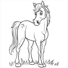 Cute Animal coloring book With kd[