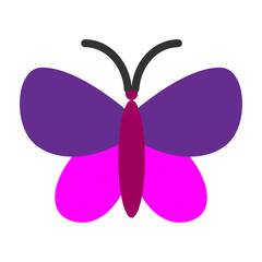 Butterfly Vector Flat Icon Design