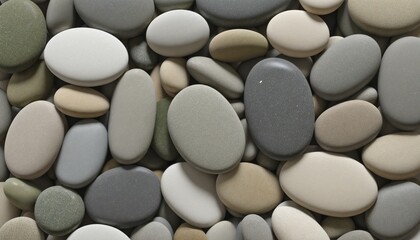 Zen-like balance achieved with a serene stack of stones beside a tranquil river