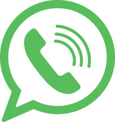 Call icon communication sign vector