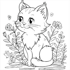 Cute Animal coloring book With kd[
