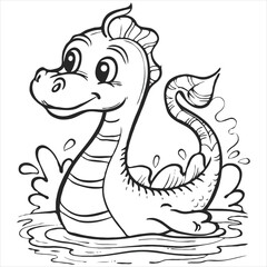 Cute Animal coloring book With kd[