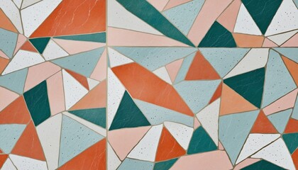Minimalist terrazzo tile design bundle featuring geometric abstract patterns in marble and granite textures