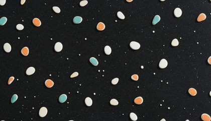 Colorful Marble Rocks Pattern with Terrazzo Flooring Design