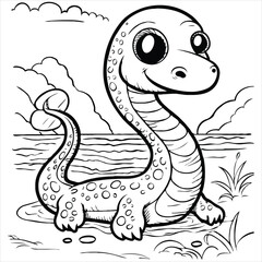 Cute Animal coloring book With kd[