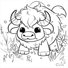 Cute Animal coloring book With kdp