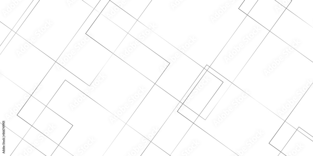 Poster abstract seamless random geometric colorful square lines pattern on a transparent background design.