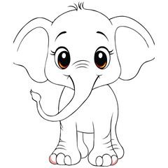 Cute Animal coloring book With kdp