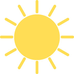 Sunshine Simple Illustration 