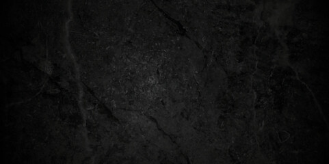 Abstract dark black and stone grungy wall backdrop texture background. Blank black concrete texture surface background. dark texture chalk board and black board background.