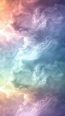Fototapeta premium Produce an artistic rendering of a soft gradient of light colors, creating an ethereal and abstract effect