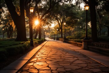 Tel Aviv, Israel, Yarkon Park (Yarkon Park), a large urban park., generative IA