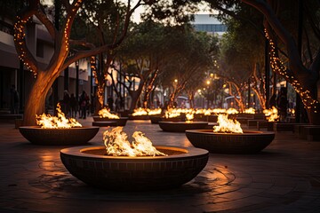 Tel Aviv, Israel, Rabin Square (Rabin Square), a public space with monuments., generative IA