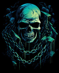 Skull and Broken Chains lurked in the shadows