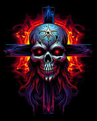 Skull and Cross lurked in the shadows