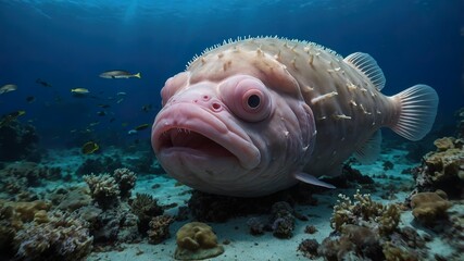 Blobfish underwaters