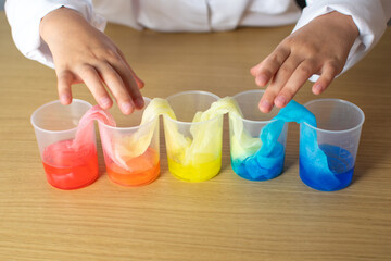 The Rainbow Walking Water: Science Experiment for Kids