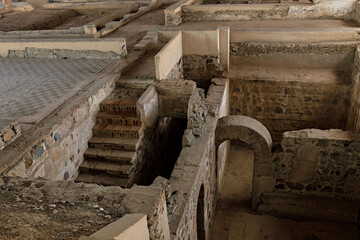 Roman Villa Remains in Merida, Spain