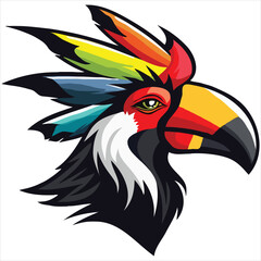 bird flies icon vector illustration