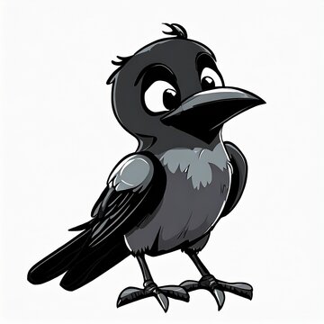 recommend clip art: Cute Crow